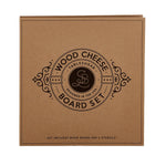 Wood Cheese Board Gift Box