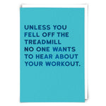 Workout Greetings Card