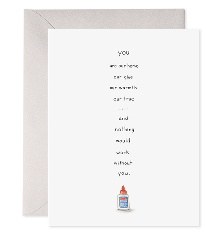 Glue Card | Mother's Day Card