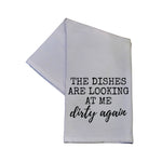The Dishes Funny Towel
