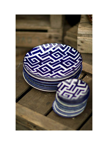 Blue/White Plates s/4