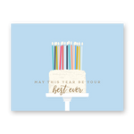 Candle Cake Birthday Card