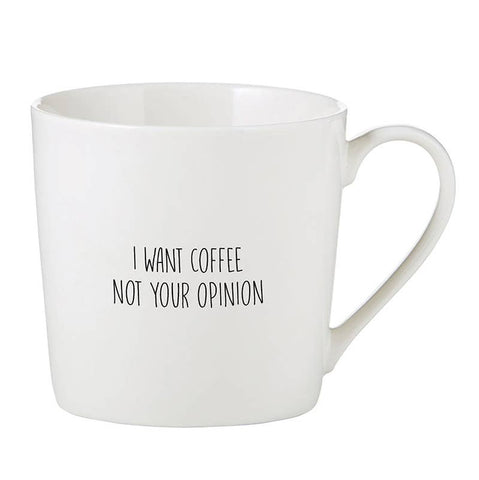 I Want Coffee mug