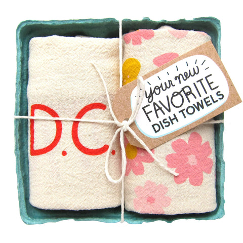 DC Love - Dish Towel Set of 2