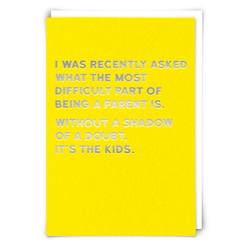 The Kids Greeting Card