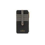 Kedzie Zippered Wallet: Black