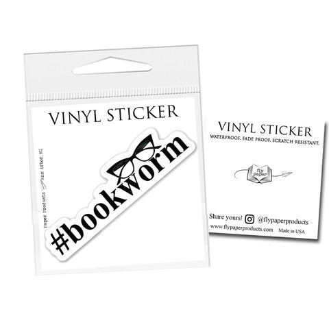 #bookworm  Sticker