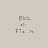 Nom de Plume, ONE by Melange